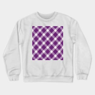 beautiful seamless geometric pattern with houndstooth purple Crewneck Sweatshirt